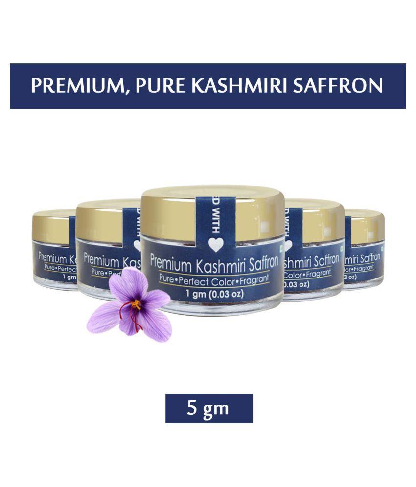 Alif 100 Pure Kashmiri Saffron Kesar 5 Gm Buy Alif 100 Pure Kashmiri Saffron Kesar 5 Gm At Best Prices In India Snapdeal