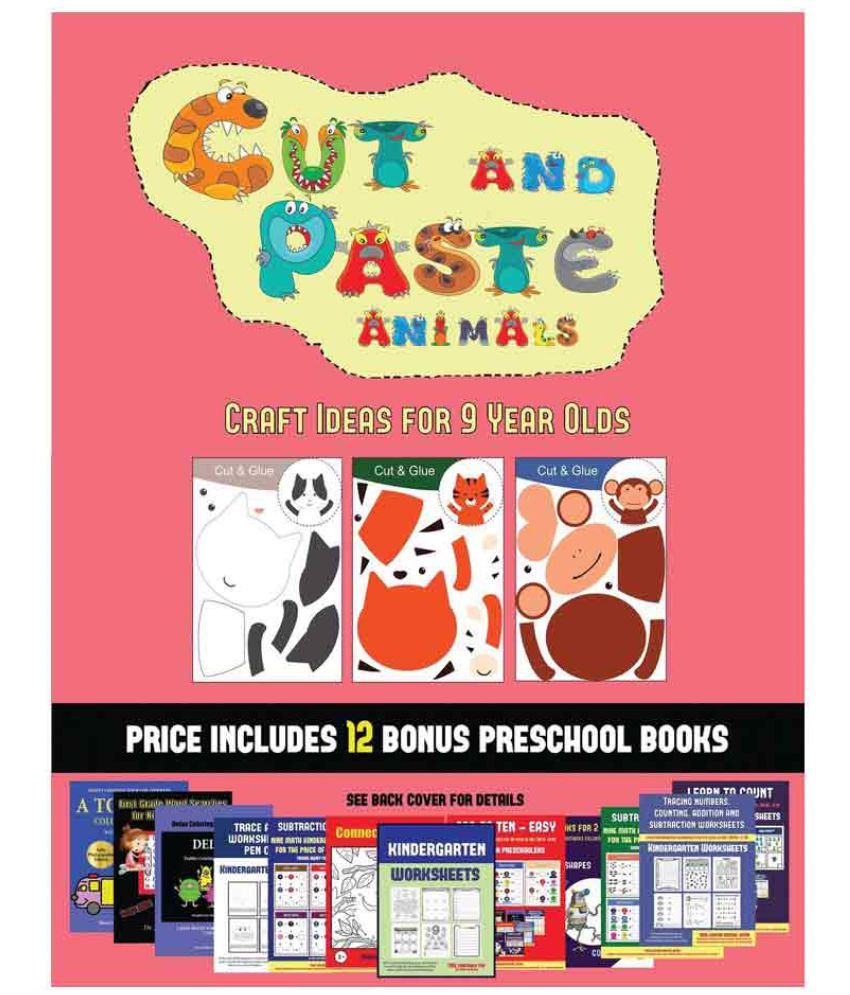 Craft Ideas For 9 Year Olds Cut And Paste Animals Buy Craft