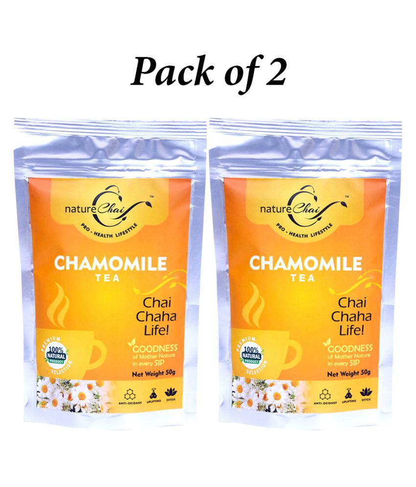     			nature Chai Chamomile Tea Loose Leaf 50 gm Pack of 2