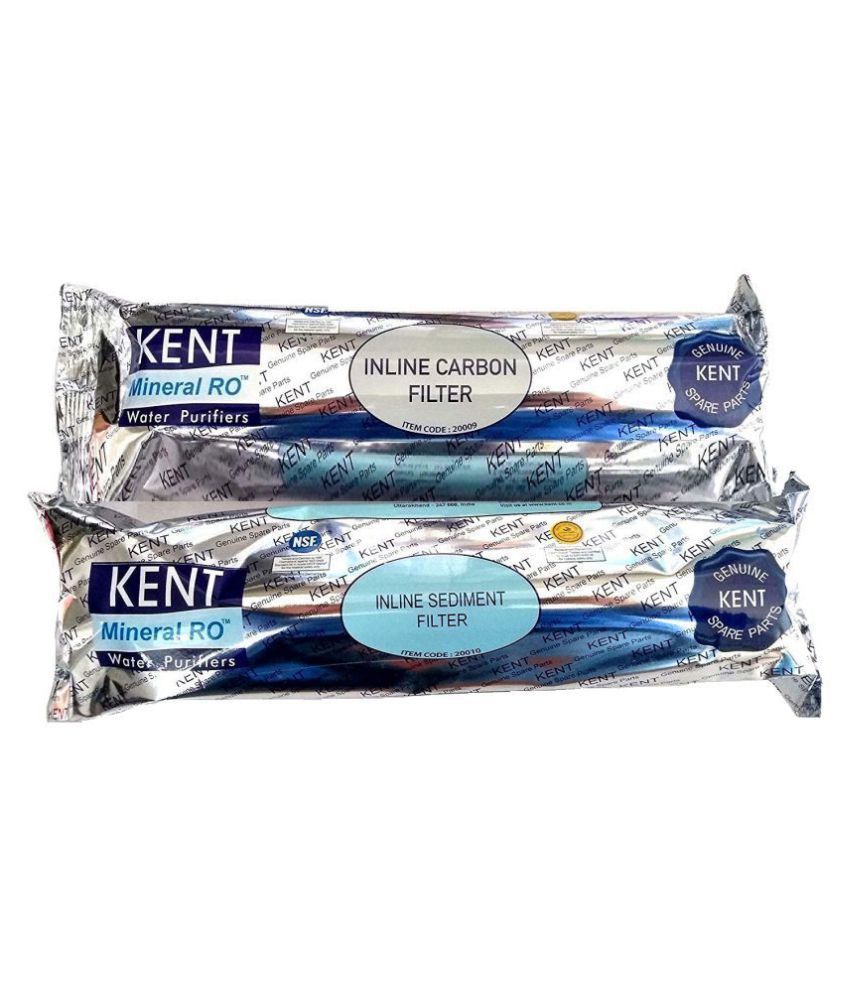 Kent RO Water Purifier RO Inline Carbon & Sediment Filter RO Service Kit Price in India Buy