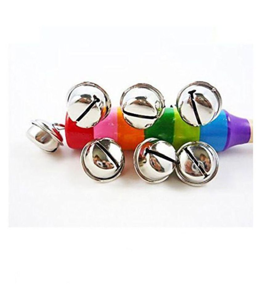 Wooden Multicolored Jingle Bell/ Baby Rattle/Jhunjuna Buy Wooden