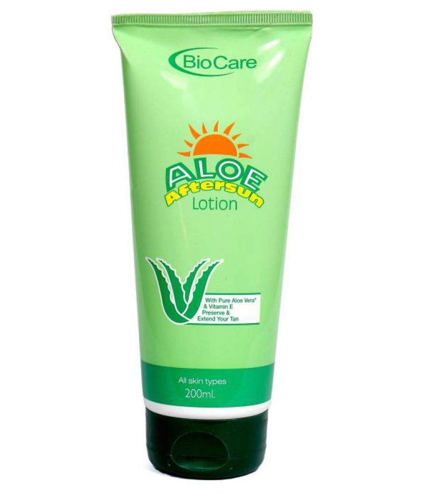 Biocare Aloe After Sun Body Lotion Day Cream 200 gm Buy Biocare Aloe After Sun Body Lotion Day