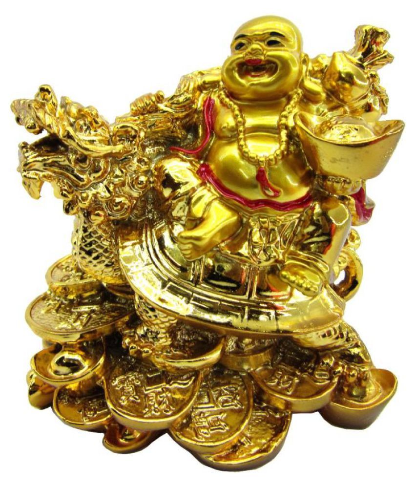 RR COLLECTION laughing buddha on dragon laughing buddha ...