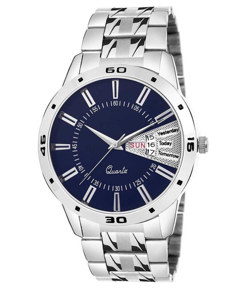 Godsonwithdevice 2021-BL Day and Date Stainless Steel ...