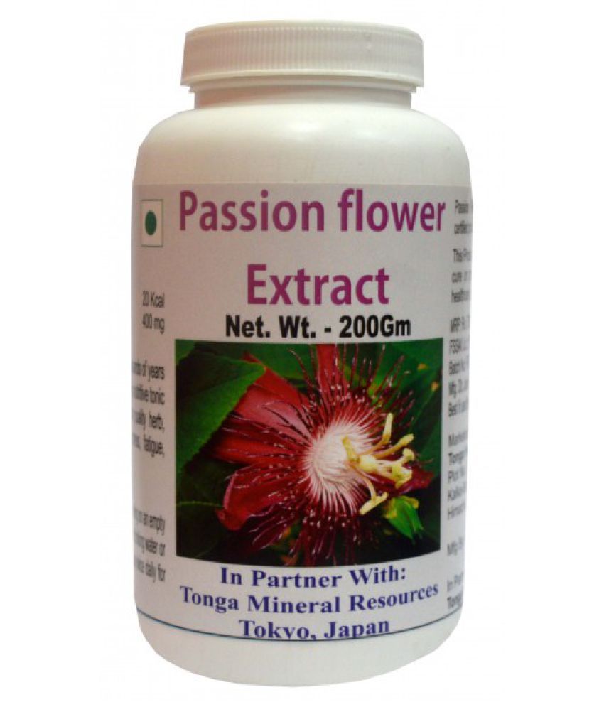 Tonga Herbs Passion Flower Extract Powder (Buy Any Supplement Get The