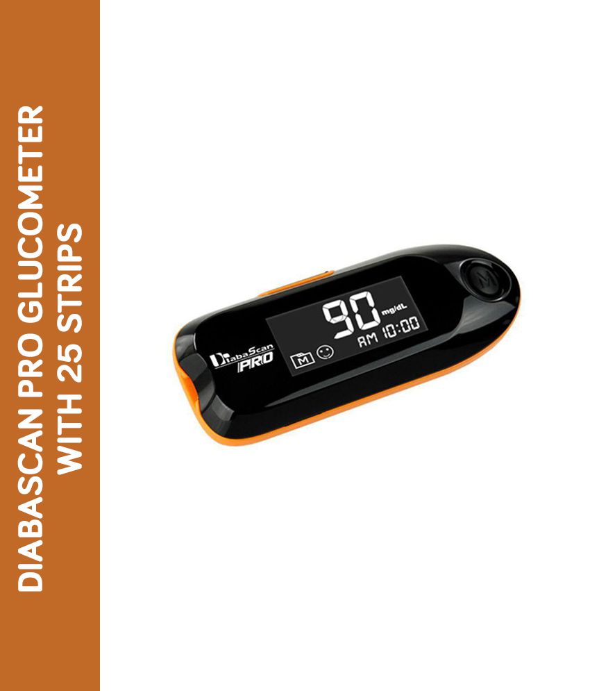 DiabaScan PRO Glucometer with 25 Strips TD-4235