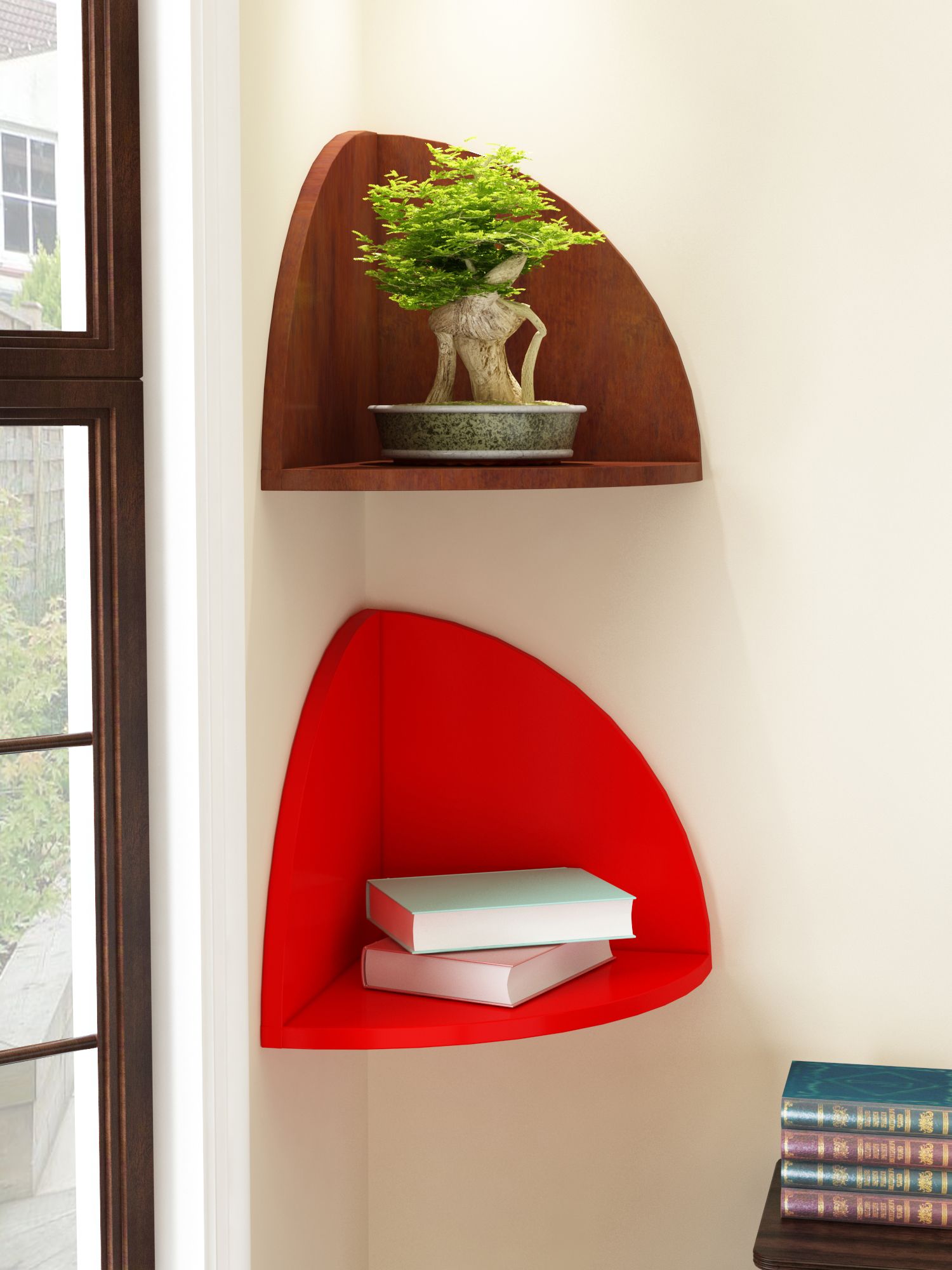 Home Sparkle Mdf Decorative Corner Wall Shelves Suitable For Living Room Bed Room Set Of 2 Designed By Craftsman Buy Home Sparkle Mdf Decorative Corner Wall Shelves Suitable For Living Room Bed Room Set Of