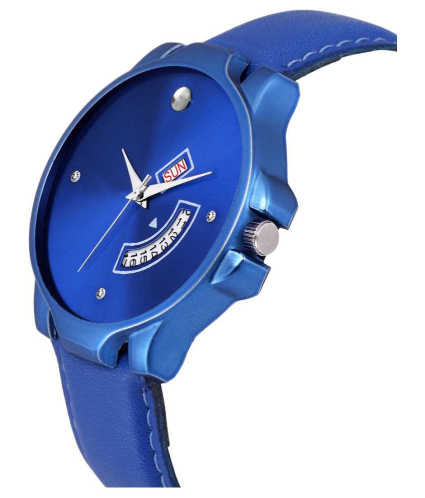 newmen 2025BB Day and Date Leather Analog Men's Watch Buy newmen