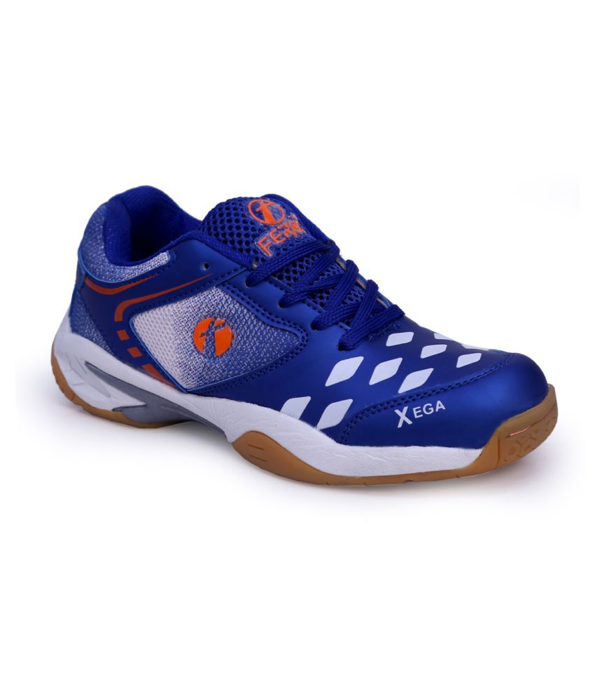 Feroc xega Badminton Blue Indoor Court Shoes Buy Feroc xega Badminton