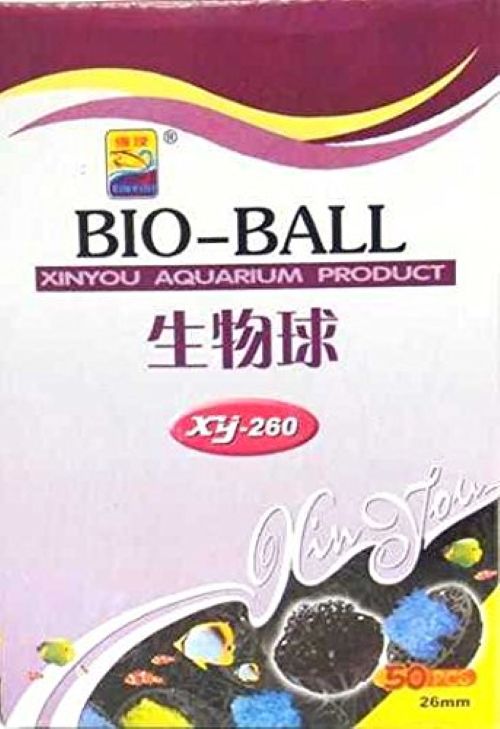     			XINYOU BLACK BIO-BALL XY-260 (26MM*50PCS)