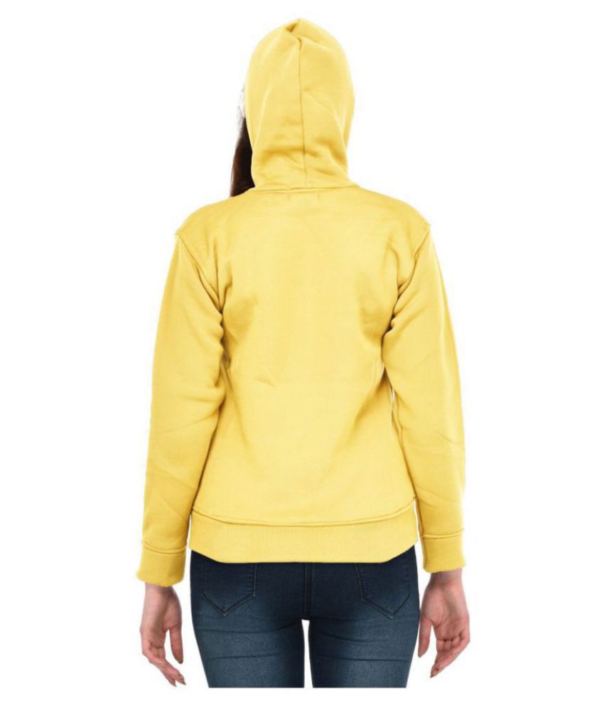 Buy Fasnoya Fleece Yellow Hooded Jackets Online at Best Prices in India - Snapdeal