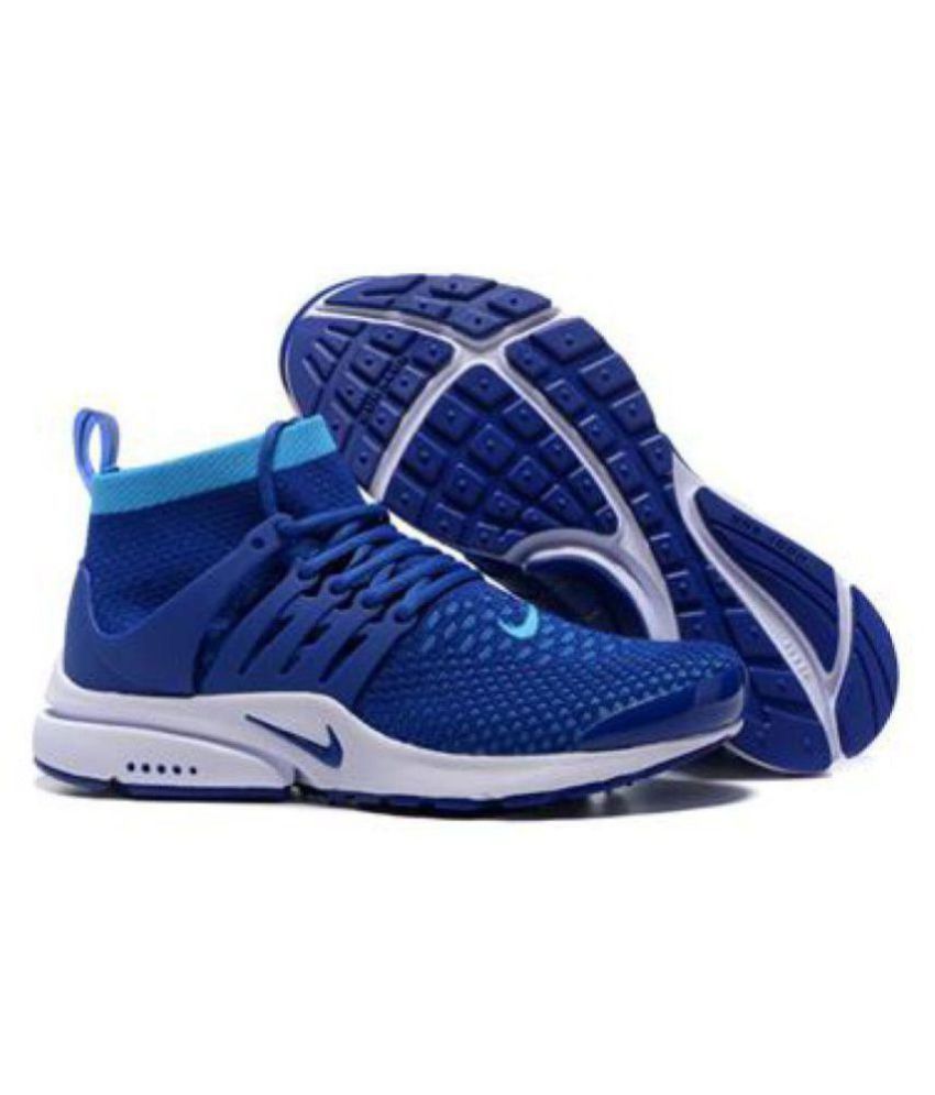 nike presto extreme blue running shoes