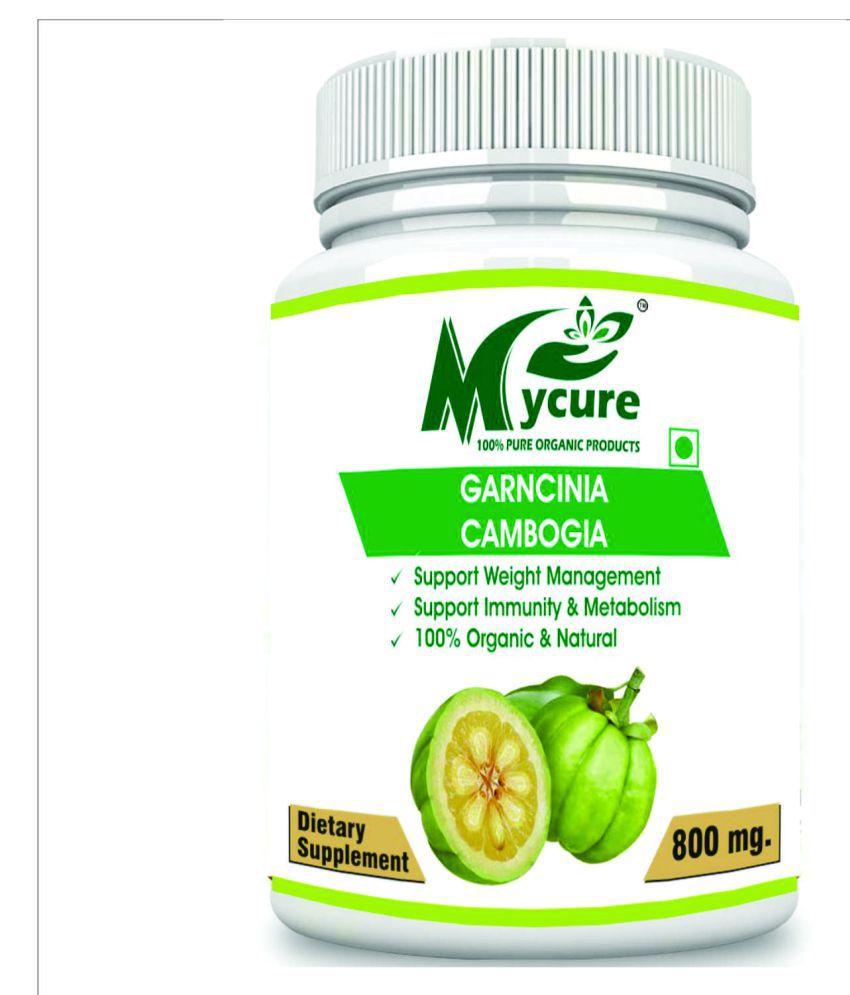 mycure Premium Quality Garcinia Cambogia for Weight Loss 800 mg Fat Burner Capsule