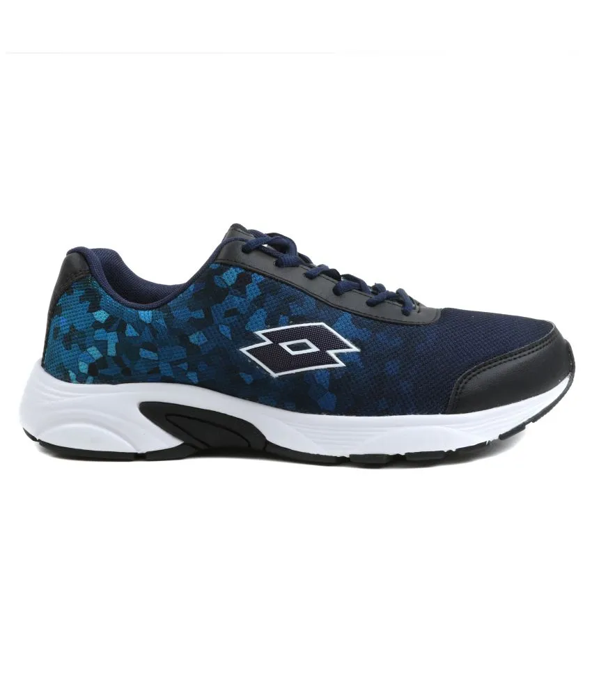 lotto men's jazz blue running shoes