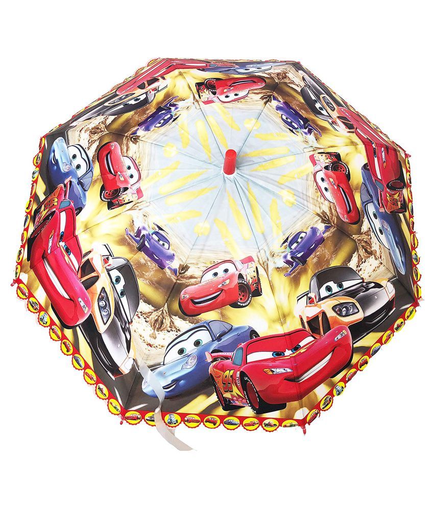 3D CAR Print Cartoon Umbrella / CAR Umbrella for Kids / Umbrella for