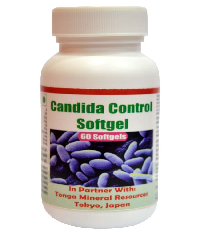 Tonga Herbs Candida Control Softgel 60 Softgels(Get The Same 50ml Drops Free) 60 gm