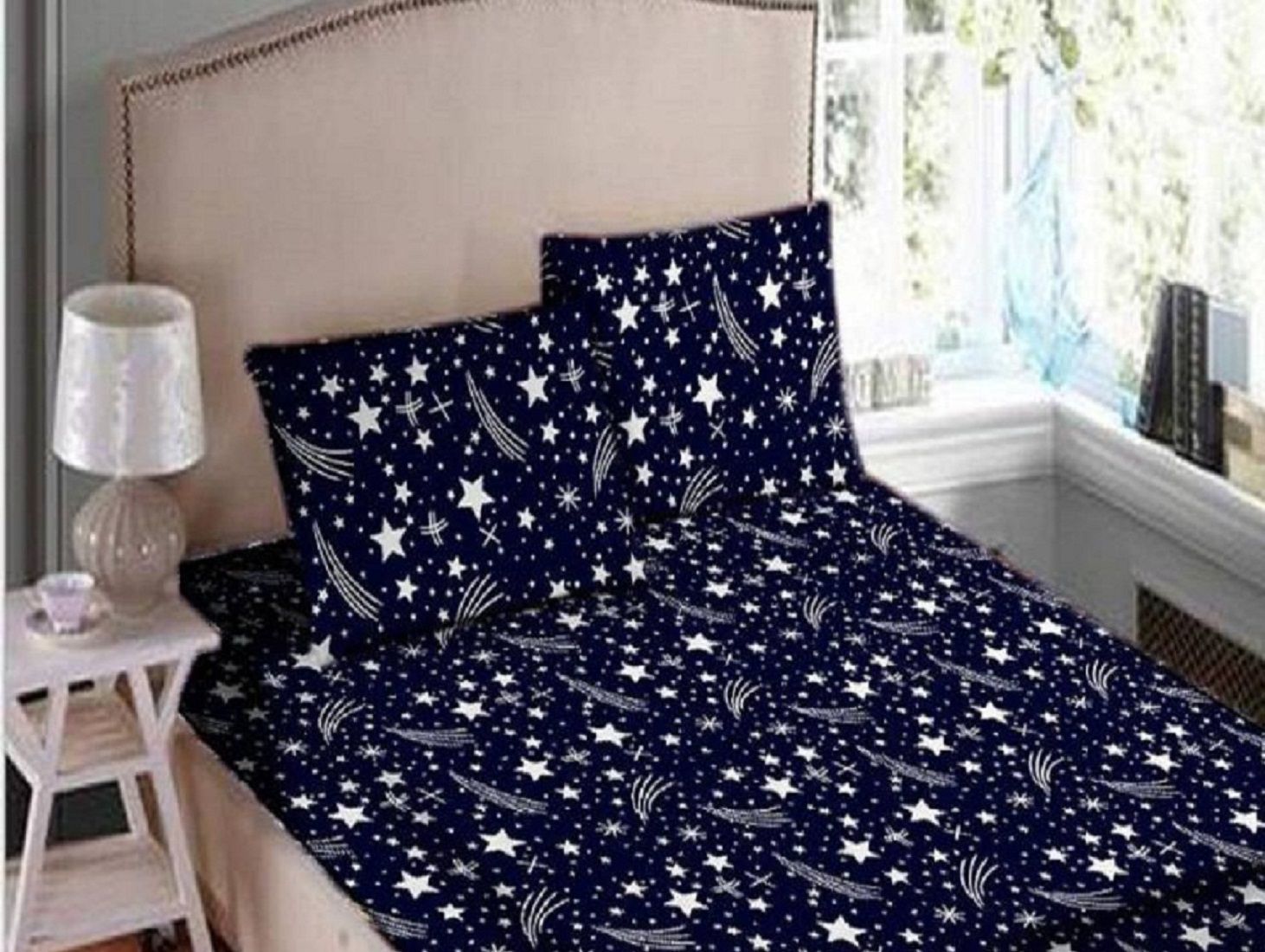 New panipat textile zone Double 3D Polycotton Multi Printed Fitted