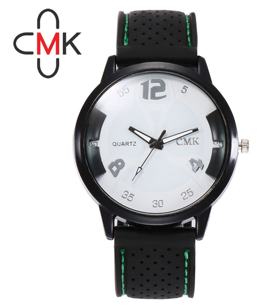 casual quartz analog silicone