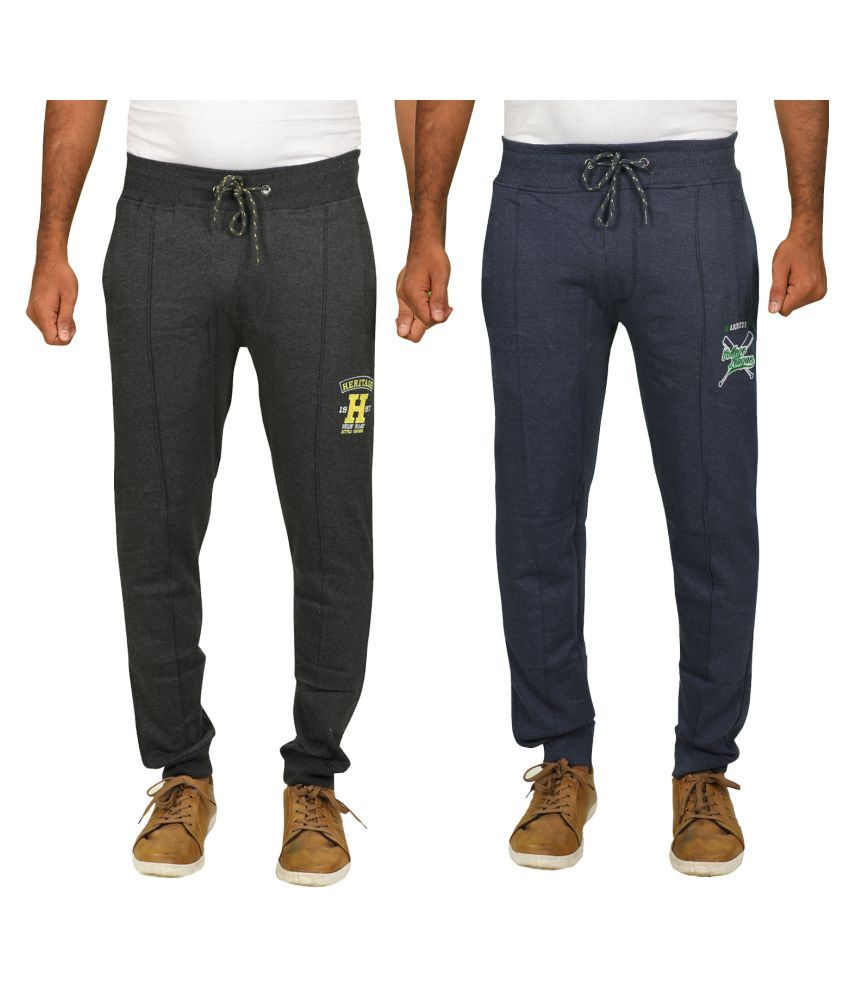 cotton blend joggers for men