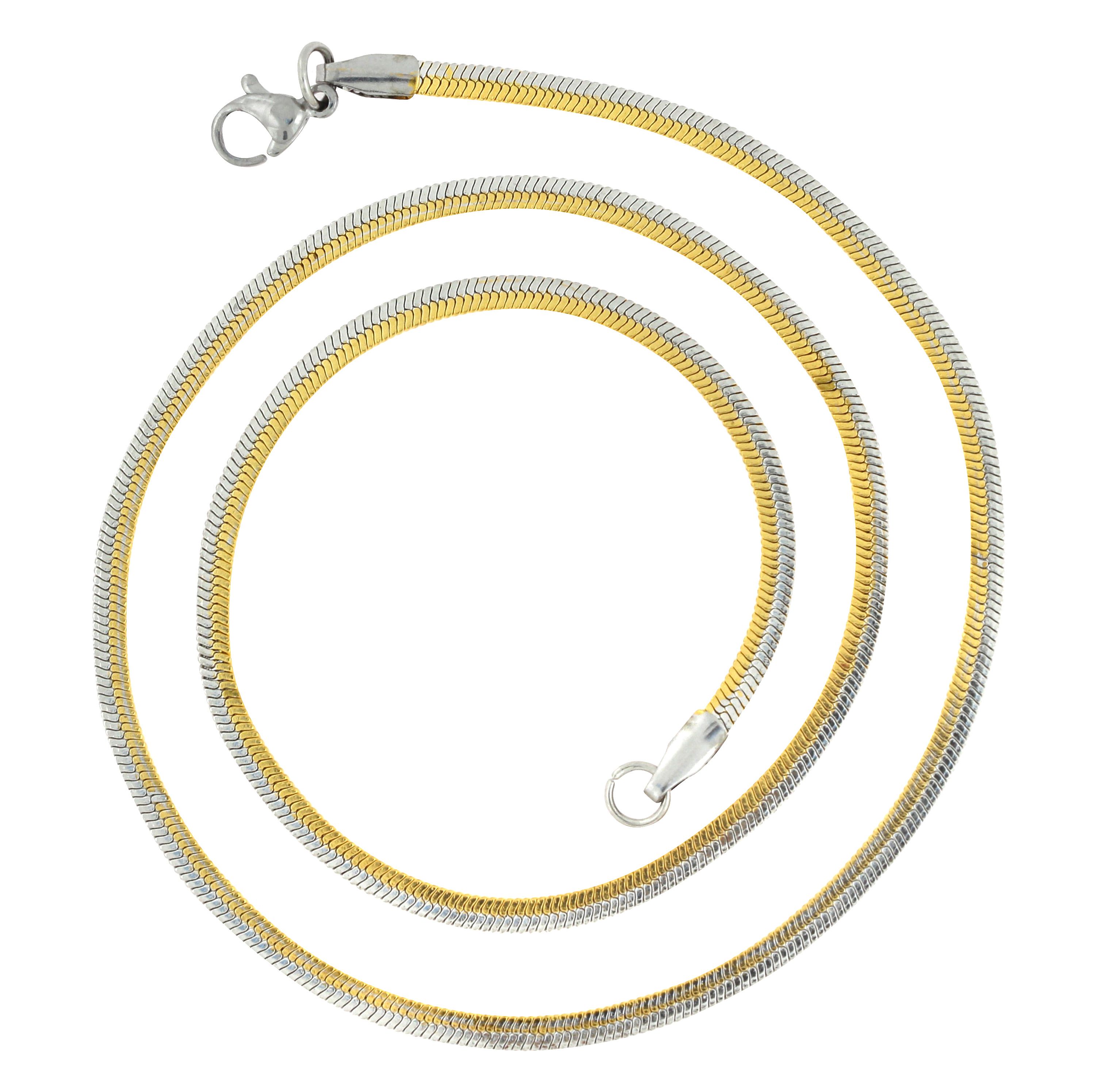     			The Jewelbox - Gold Plated Chain ( Pack of 1 )