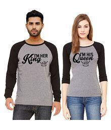 couple tshirts myntra