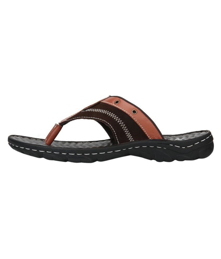 Red Tape Tan Leather Sandals Price in India- Buy Red Tape Tan Leather ...