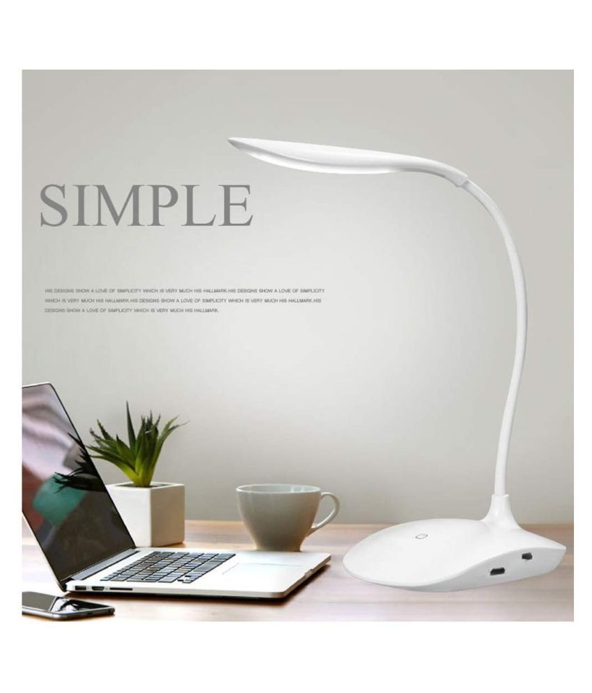 Un Tech Led Desk Lamp Study Reading Led Plastic Table Lamp Pack