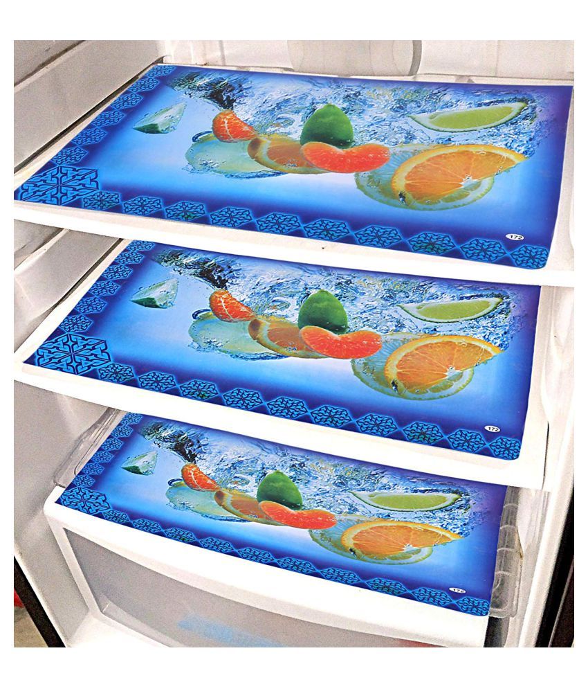     			Dakshya Industries Set of 3 PVC Multi Fridge Mats