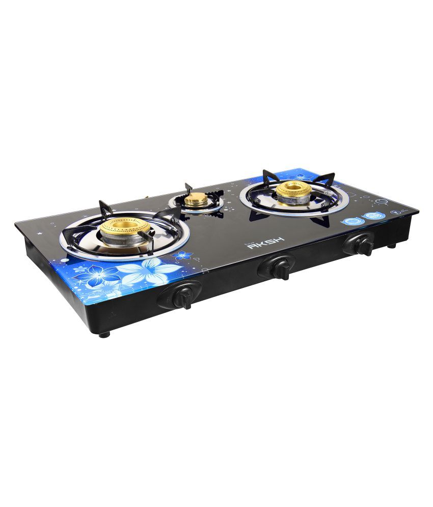 Surya Aksh SAH3BMC 3 Burner Auto Gas Stove Price in India Buy Surya