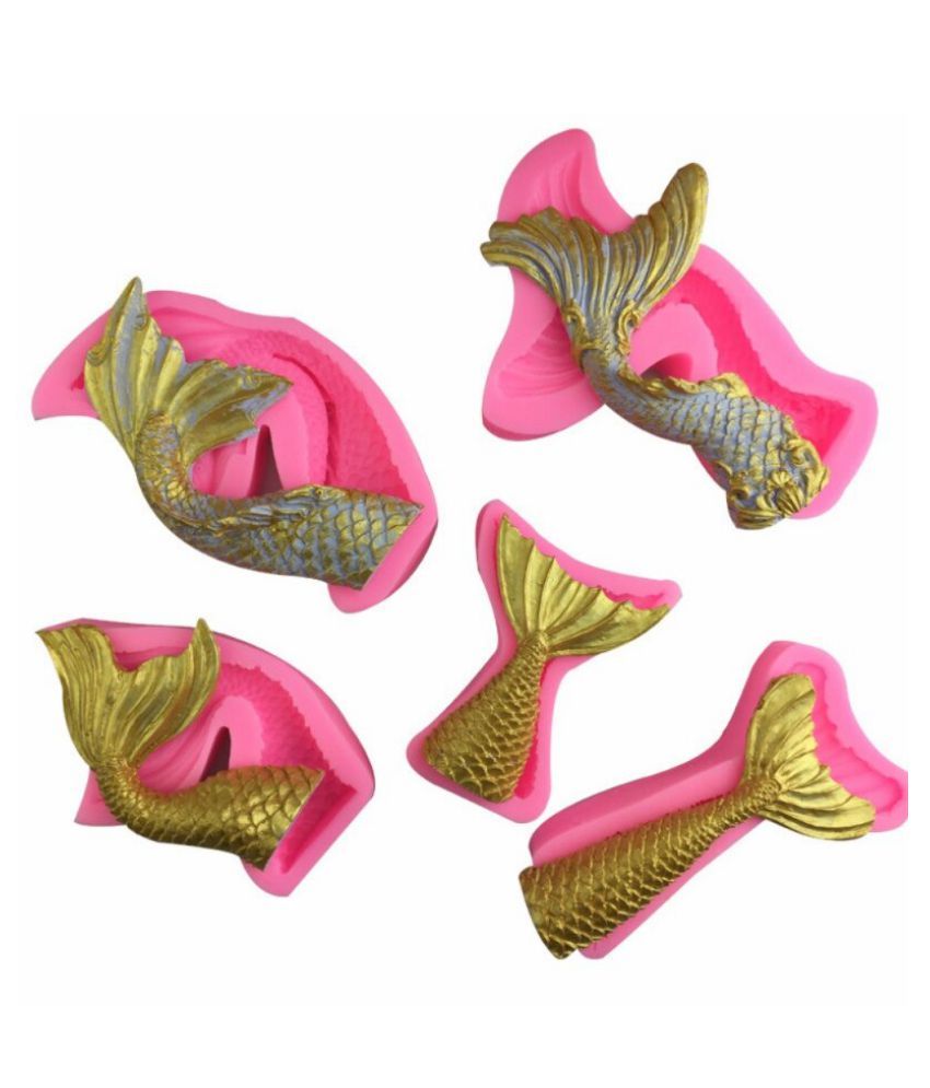 5pcs Different Shape Fish Tail Silicone Fondant Mold Candy Making Kitchen Accessories Cake Decorating Tools Bring A Cake Hearty Buy Online At Best Price In India Snapdeal Making tiffany blue candy apples recipe tutorial | sweethaute. snapdeal
