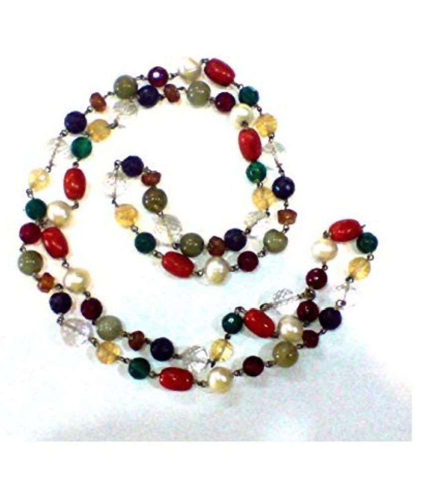     			Original Navgrah mala beads navratna mala by Ceylonmine