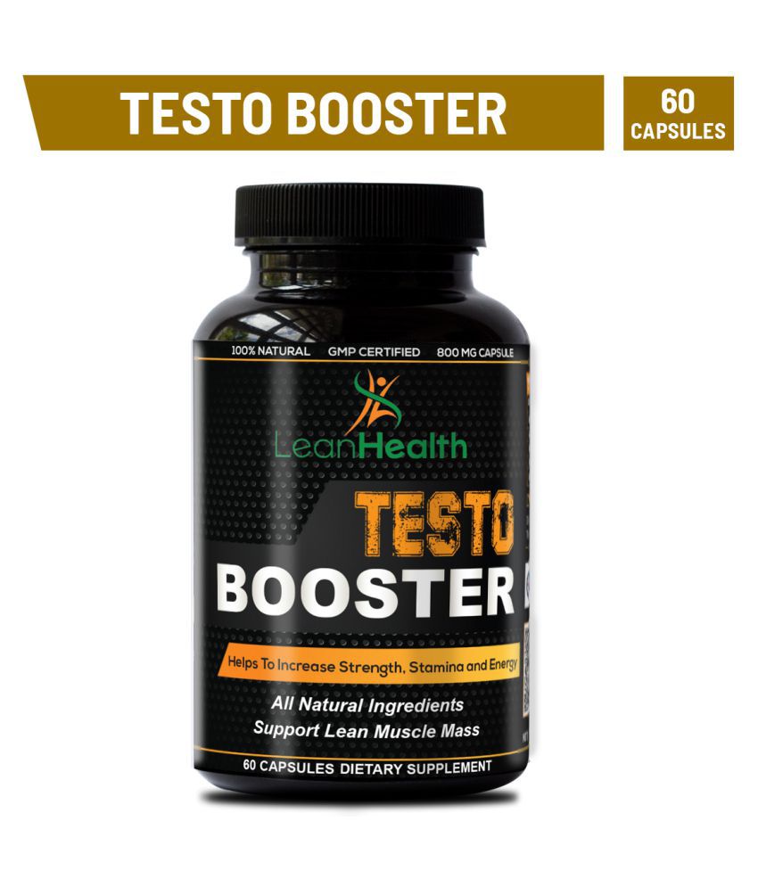 Leanhealth Testo Booster 100 Natural Supplement To Increase Strength 5853