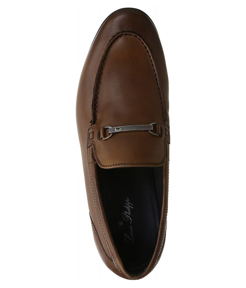 Louis Philippe Derby Genuine Leather Brown Formal Shoes Price in India ...