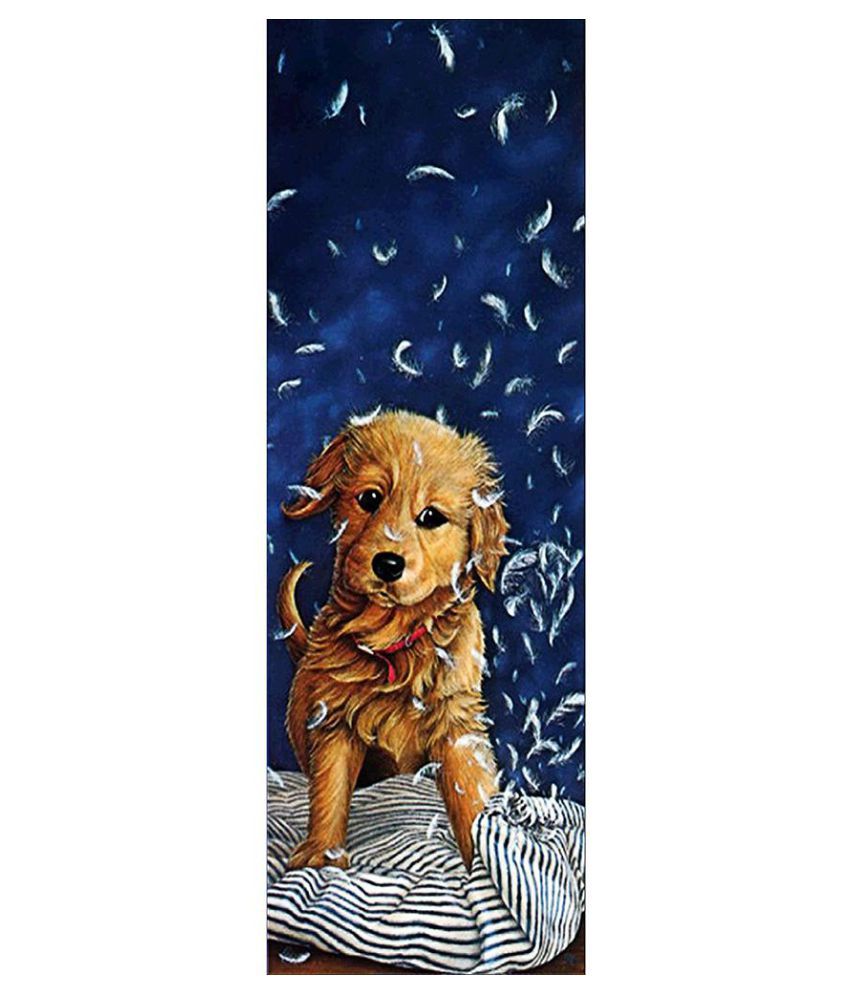 5D DIY Full Drill Diamond Painting Dog Cross Stitch Embroidery Mosaic Kit Decor