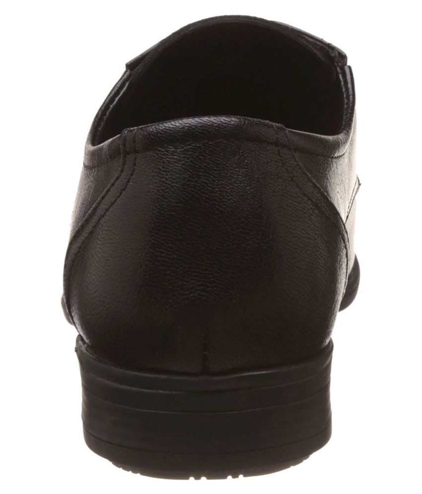 Lee Cooper Genuine Leather Black Formal Shoes Price in India- Buy Lee ...