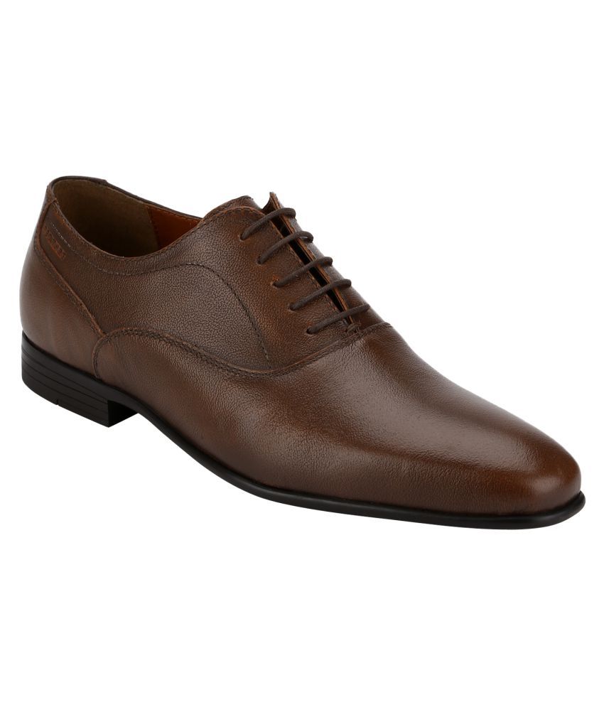 Red Tape Oxfords Genuine Leather Tan Formal Shoes Price in India- Buy ...