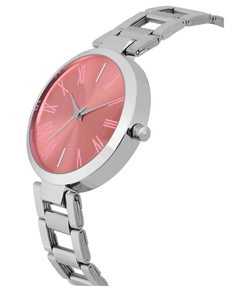 LOGME Stainless Steel Round Womens Watch Price In India Buy LOGME Stainless Steel Round Womens 
