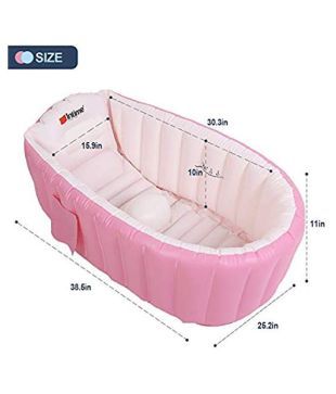 arkmiido foldable bath tub