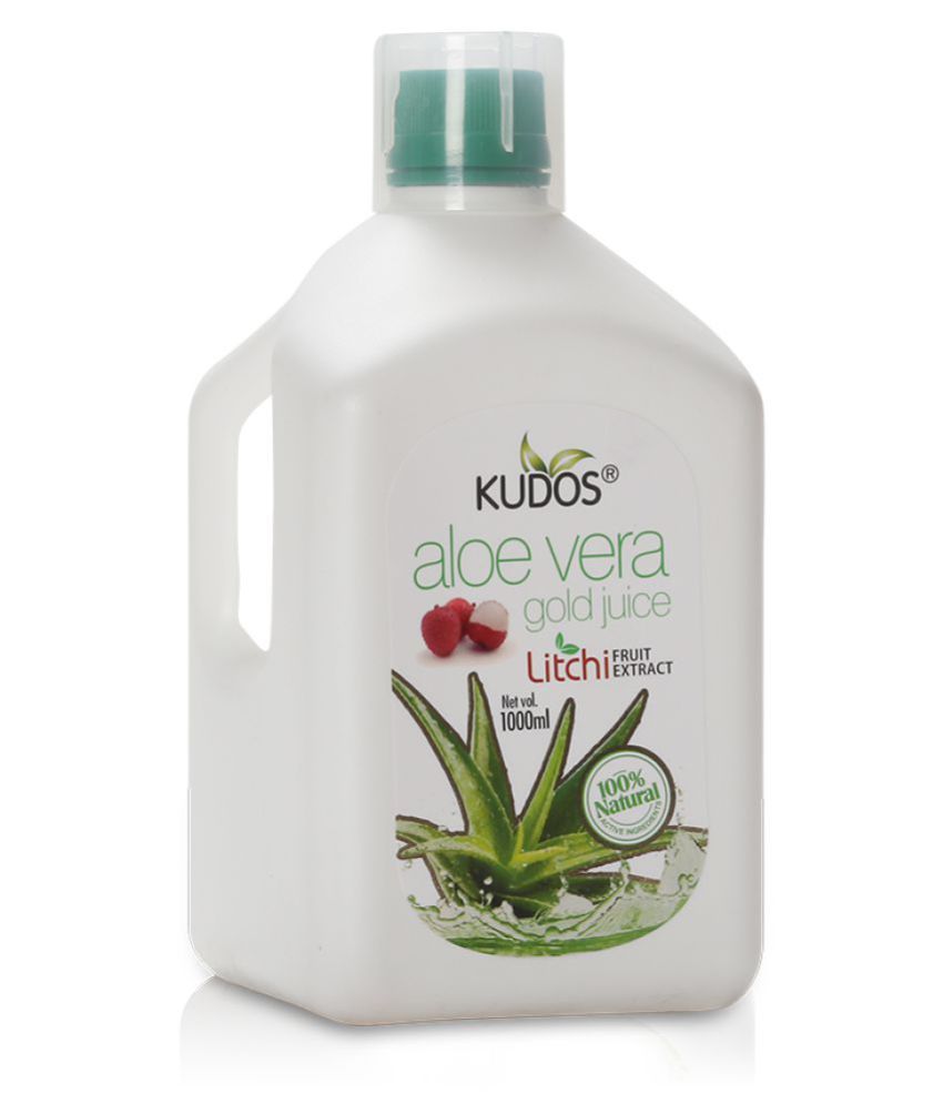 Kudos Ayurveda Aloevera Gold (Litchi) Fruit Juice 1 l Buy Kudos