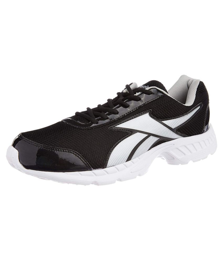 reebok tec encyst black running shoes