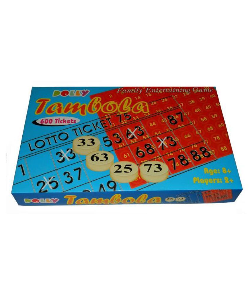 Dolly Plastic Plastic Tambola Housie Game Board Game Buy Dolly