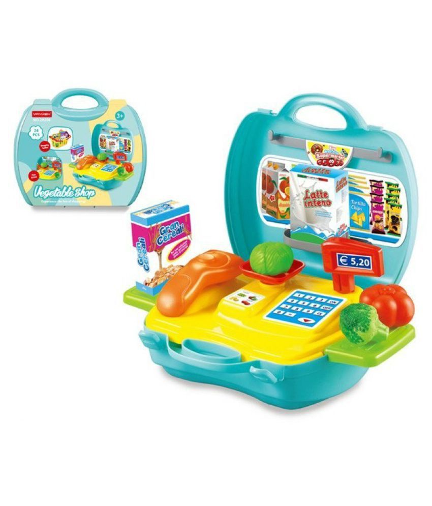Kids Pretend Kitchen Play Set Toy Food Cooking Toddler Toys Gift Playset Gifts H