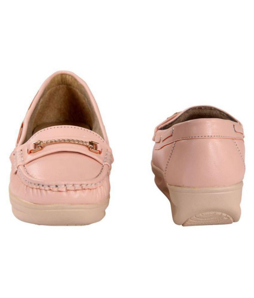 zappy pink casual shoes