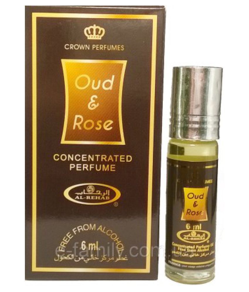 AlRehab Oud&Rose Attar 6 ml Buy AlRehab Oud&Rose Attar 6 ml at Best