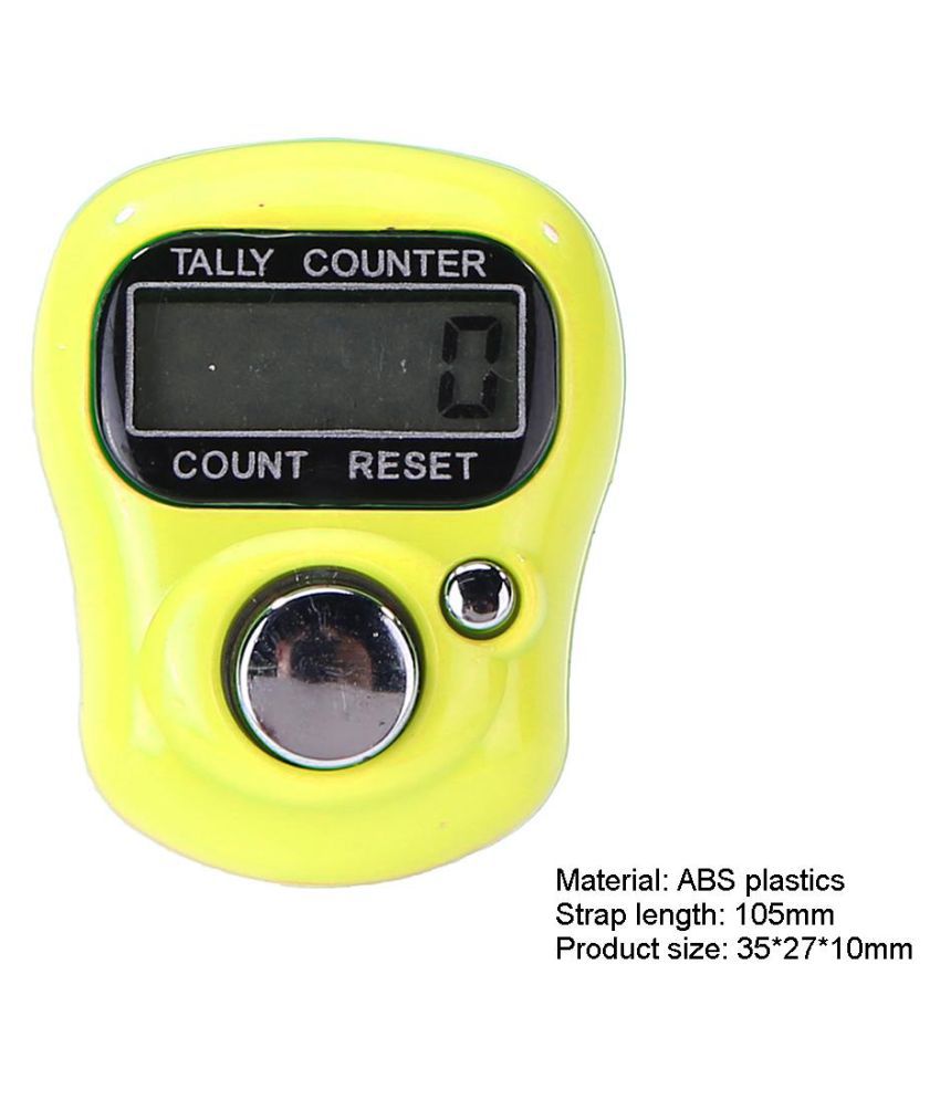 Mini Finger Counter LCD Electronic Digital Counter Counting Range 0-99999 