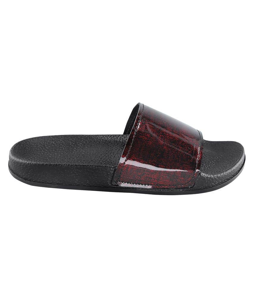 cheap red slides