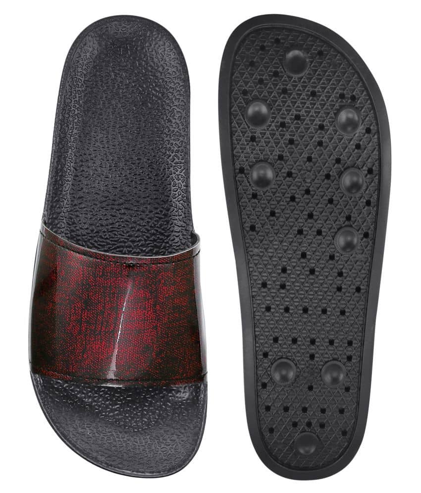 cheap red slides