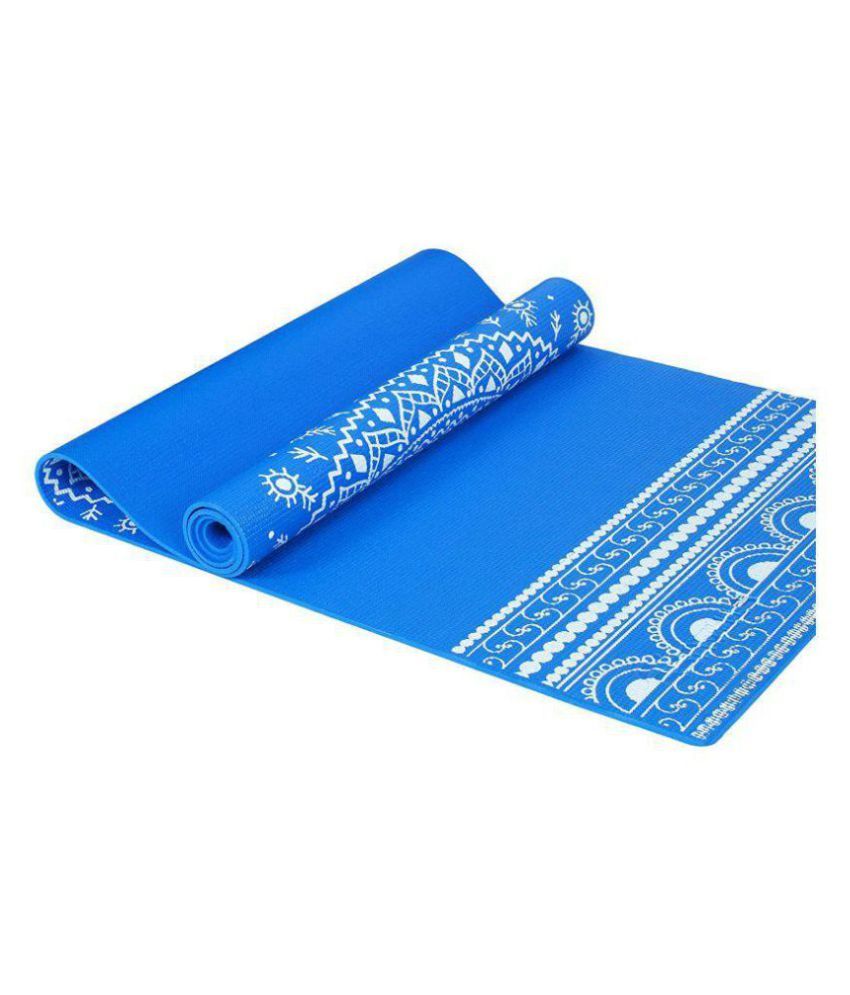 Strauss Meditation Designer Yoga Mat 5 Mm Navy Blue Buy