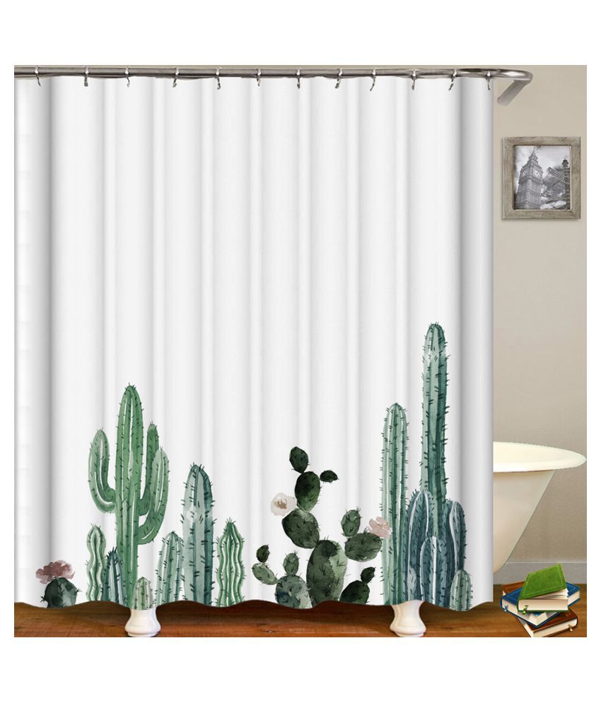 Shower Curtain Fresh Style Blackout Curtains Waterproof Mildew