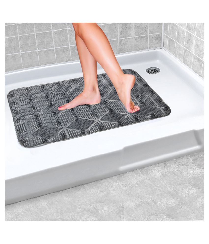     			E-Retailer Single Other Sizes Bath Mat Black